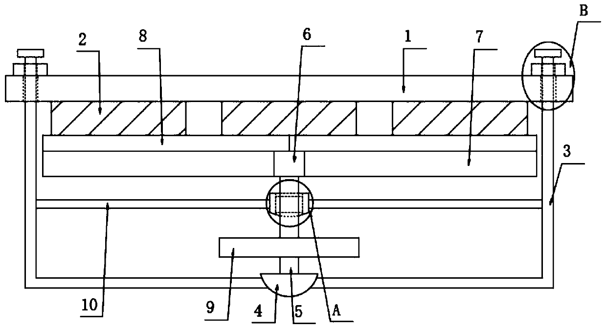 Platen superheater