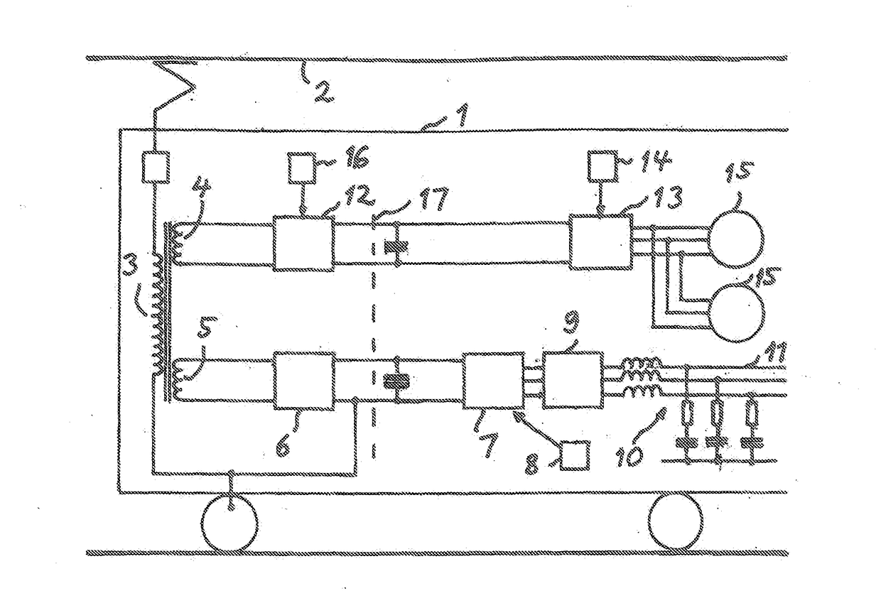 Track-bound vehicle converter