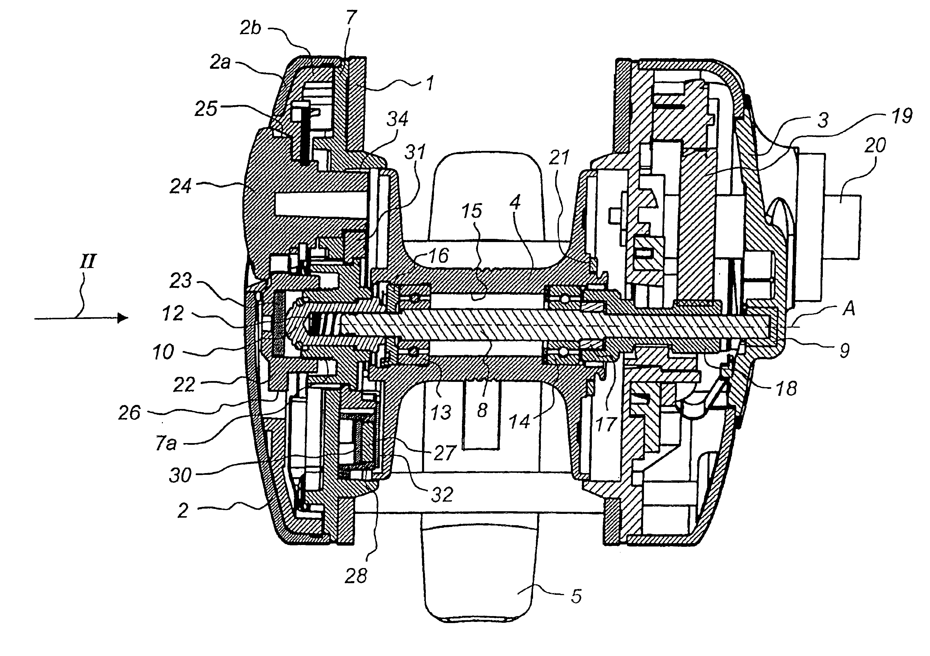 Multiplier type fishing reel