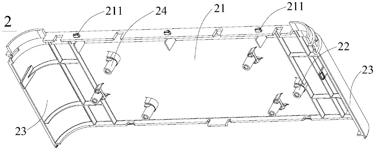 Gas water heater and surface cover assembly thereof