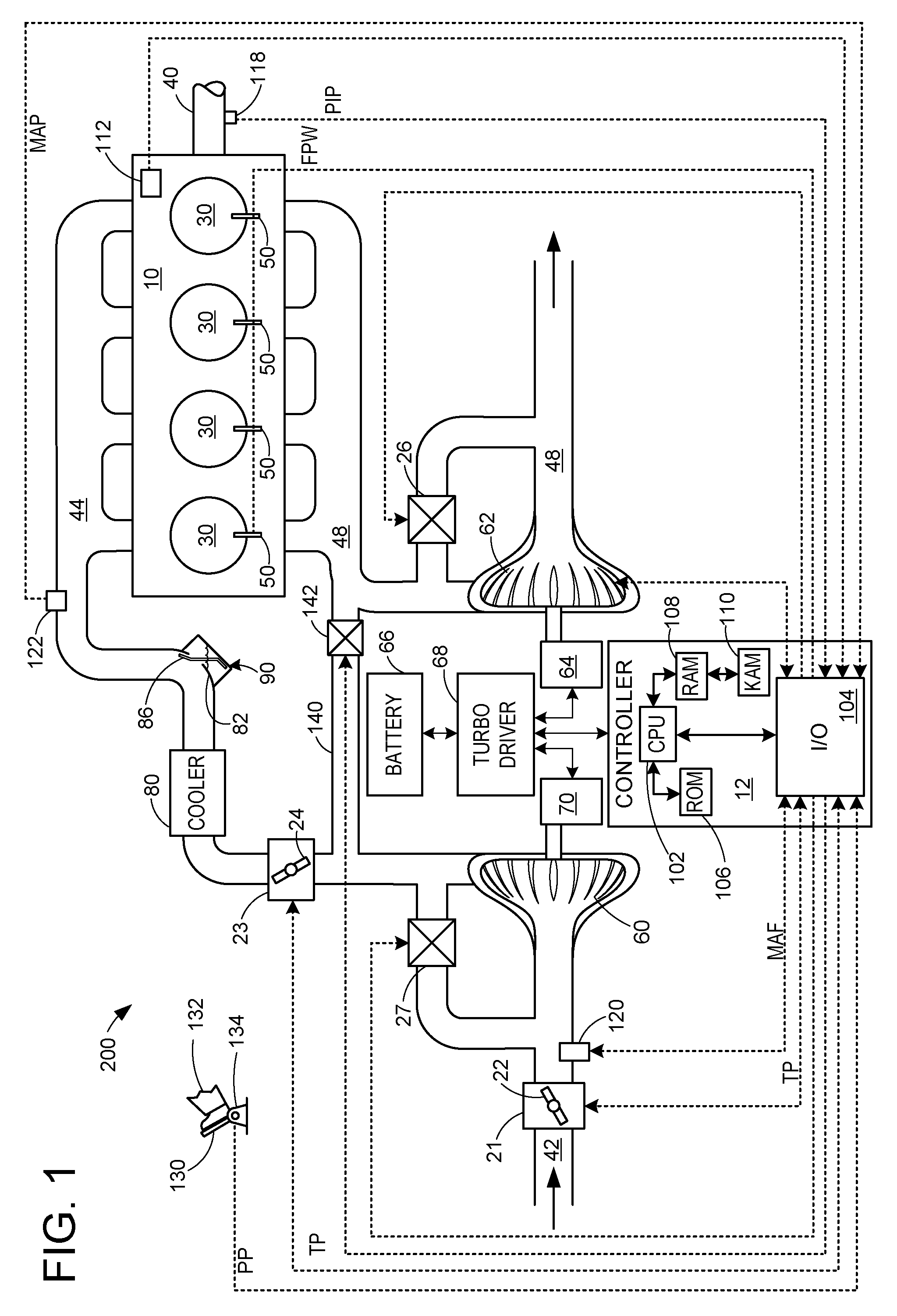 Condensation trap for charge air cooler