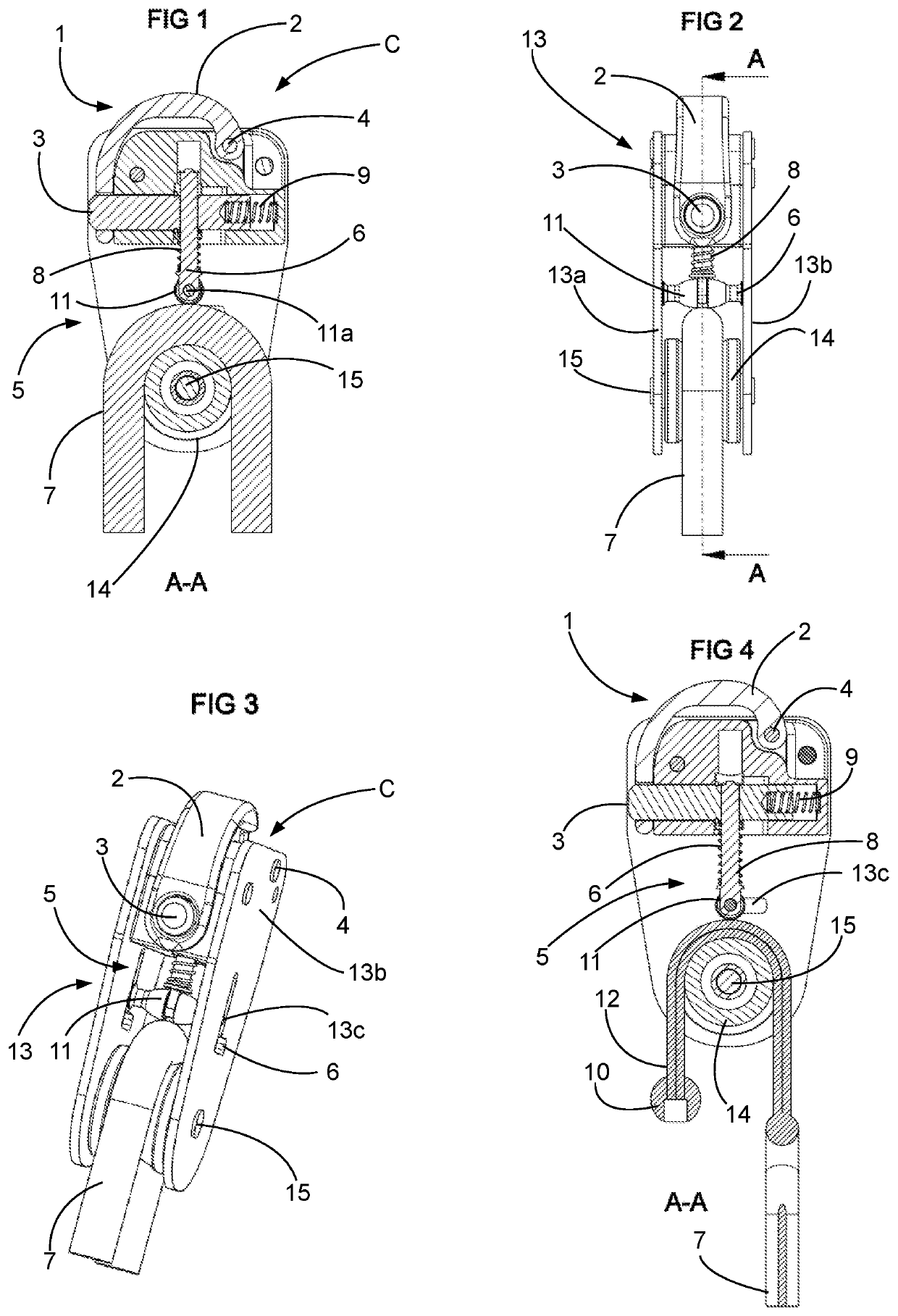 Connector, releasable cambium saver provided with one such connector and method for use thereof