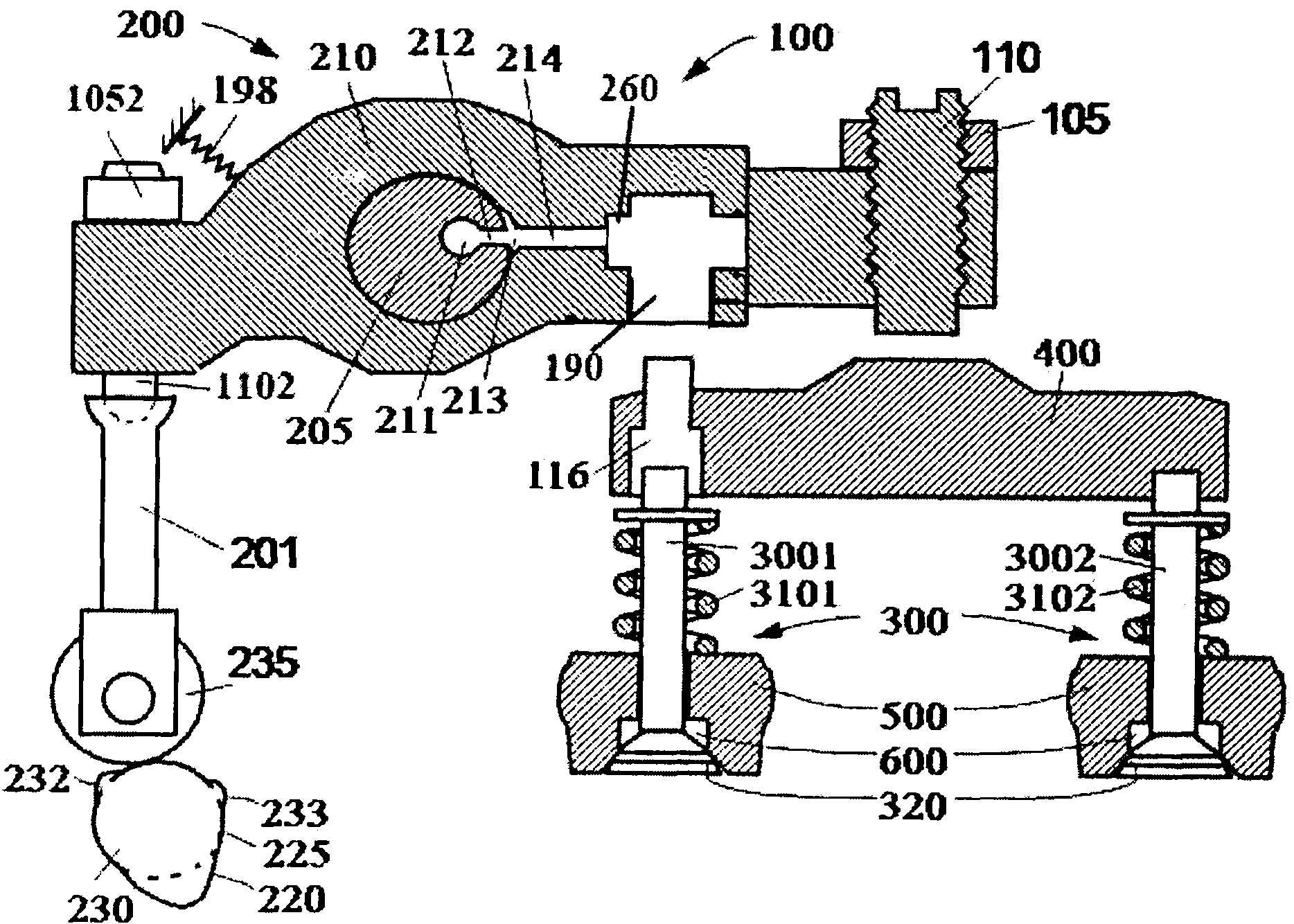 Improved engine brake device