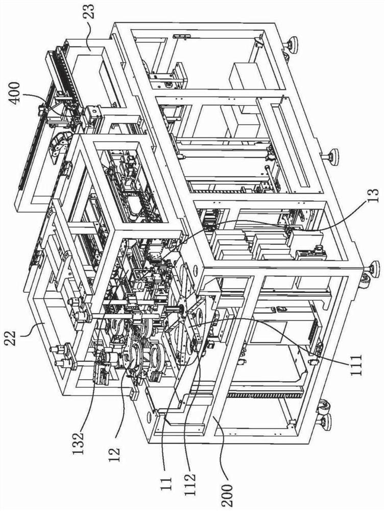 FPC appearance inspection machine and its double-sided inspection mechanism and inspection method