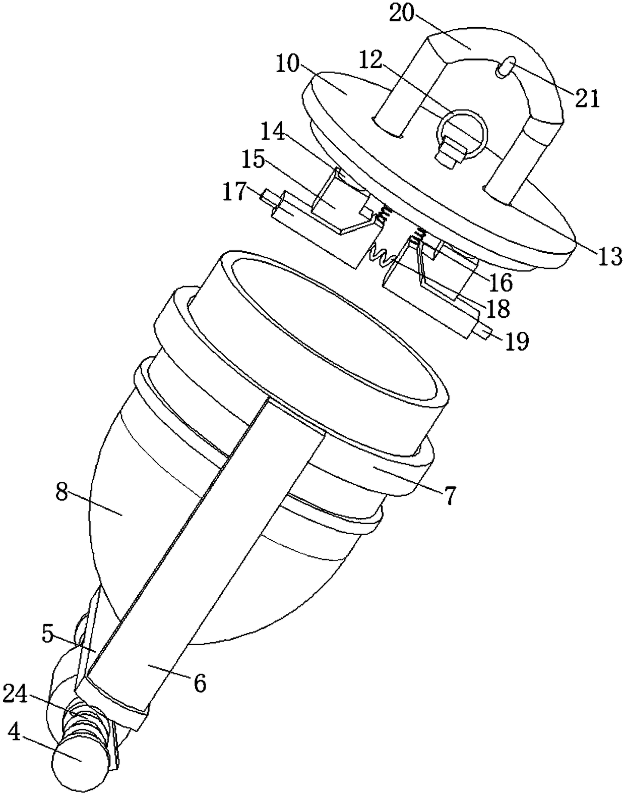 Cooker with anti-scald function