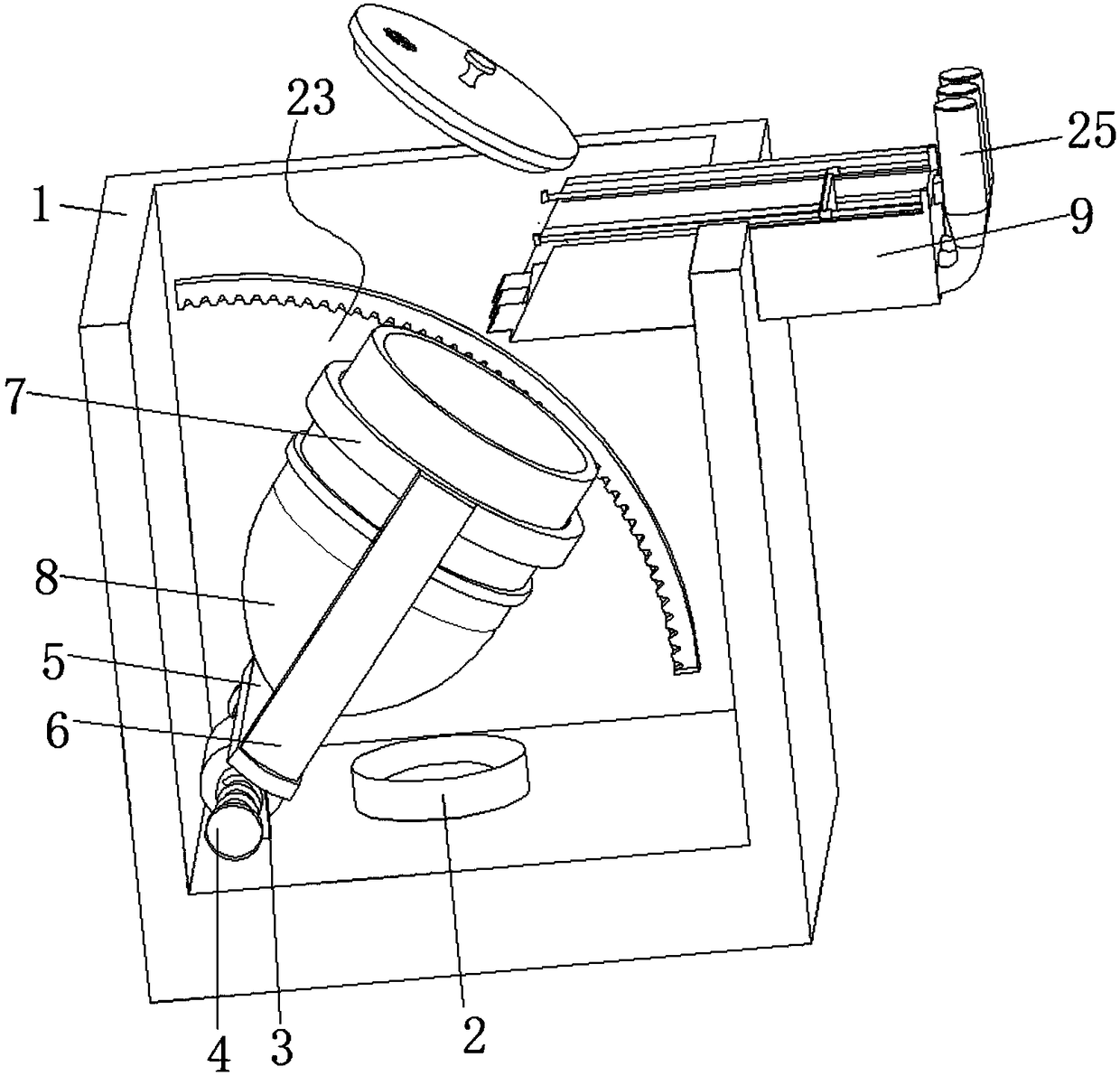 Cooker with anti-scald function