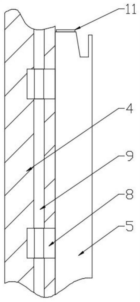 Refrigerator door display goods shelf capable of achieving multi-category sample output and saving shopping place space