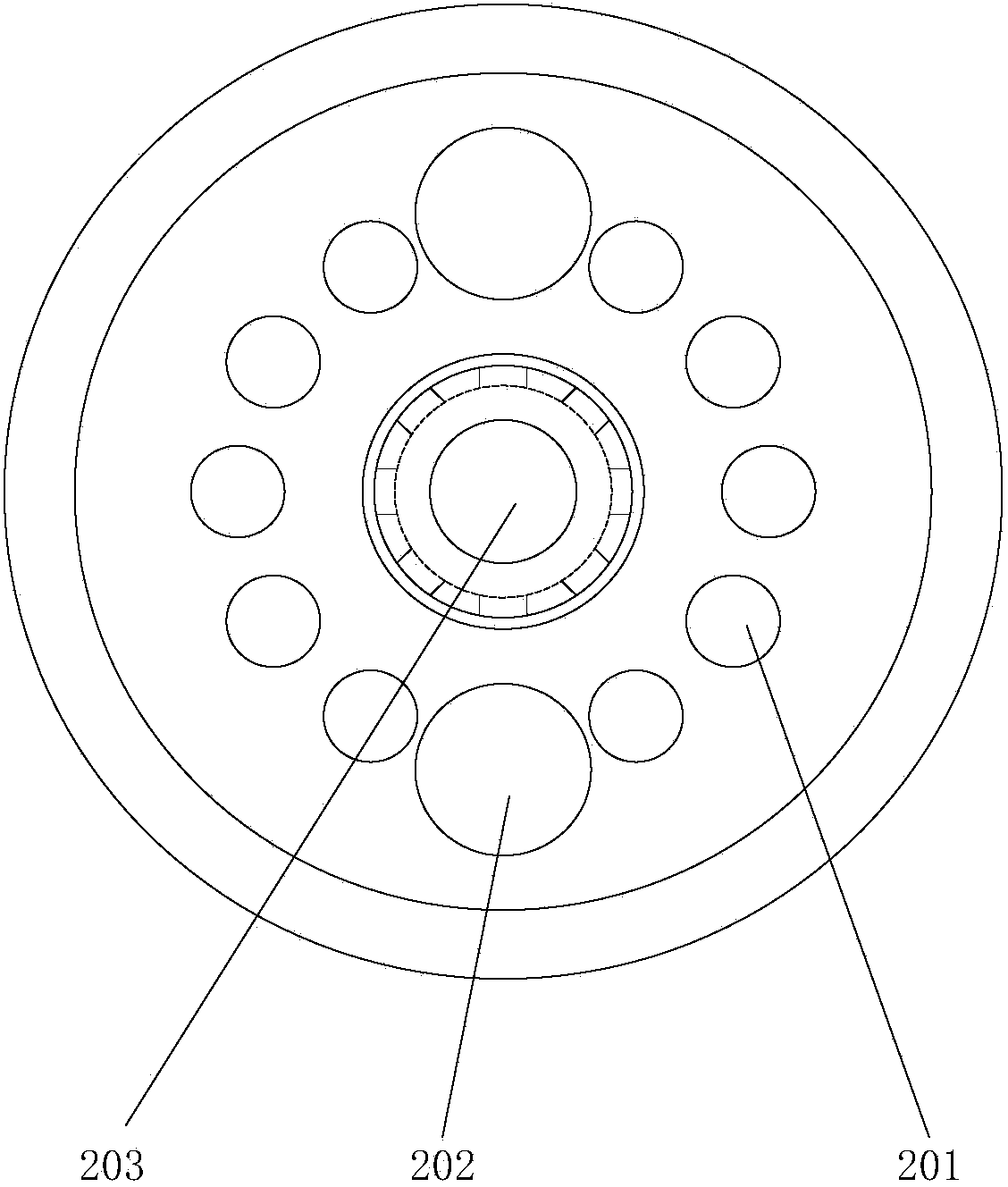 Low-calorific-value gas radiating tube burner and control method thereof