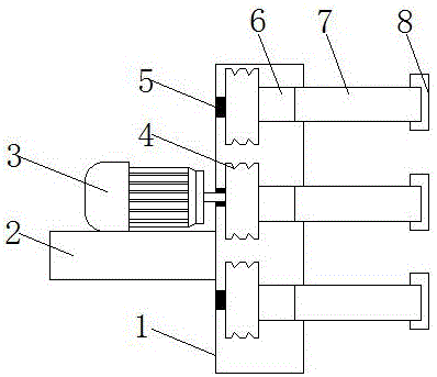 Chemical fiber folding machine capable of automatically changing driving roller