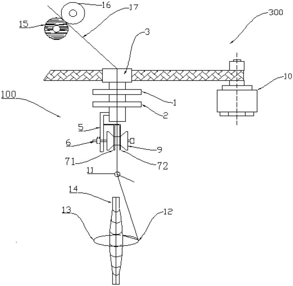 False twist device