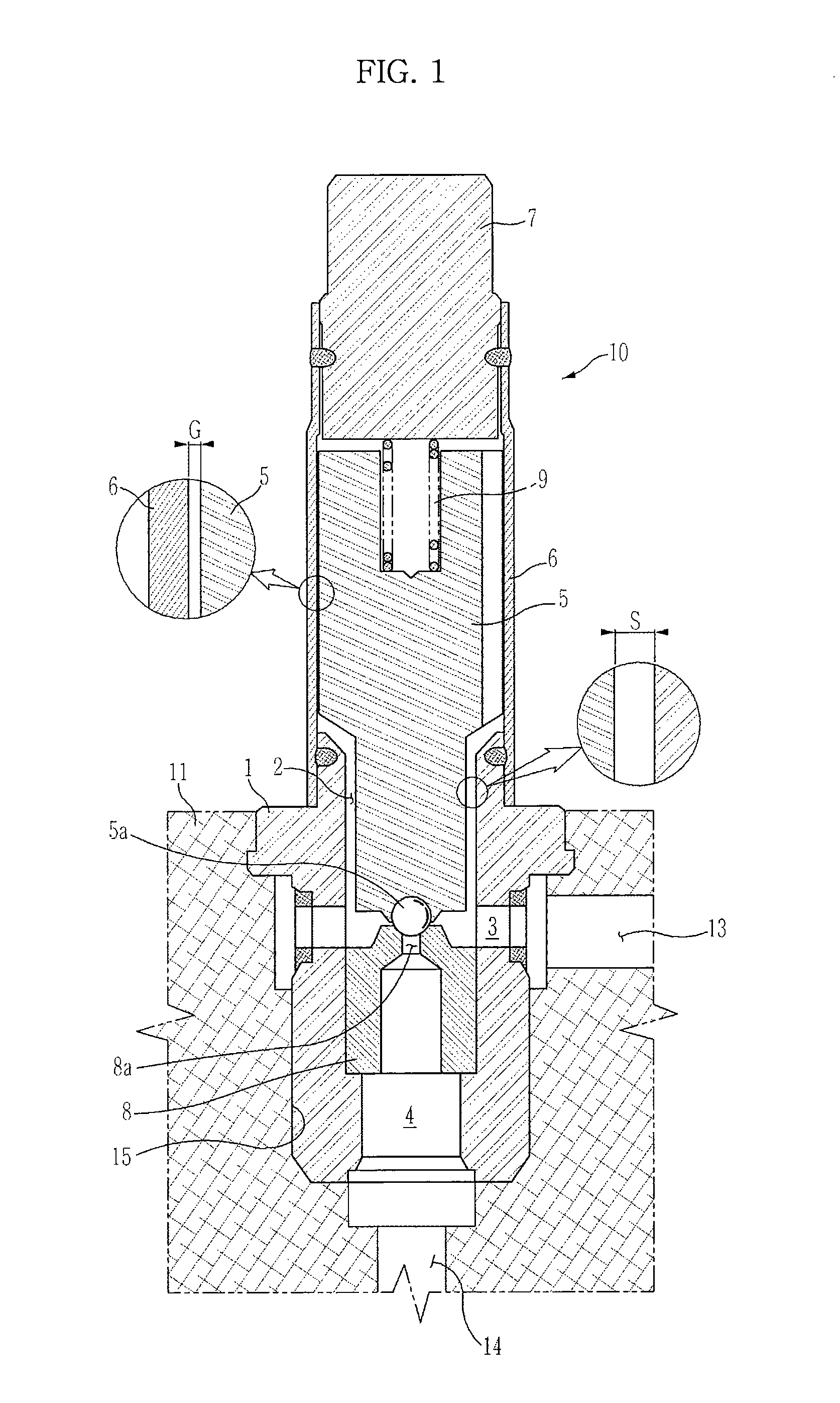 Solenoid valve for brake system