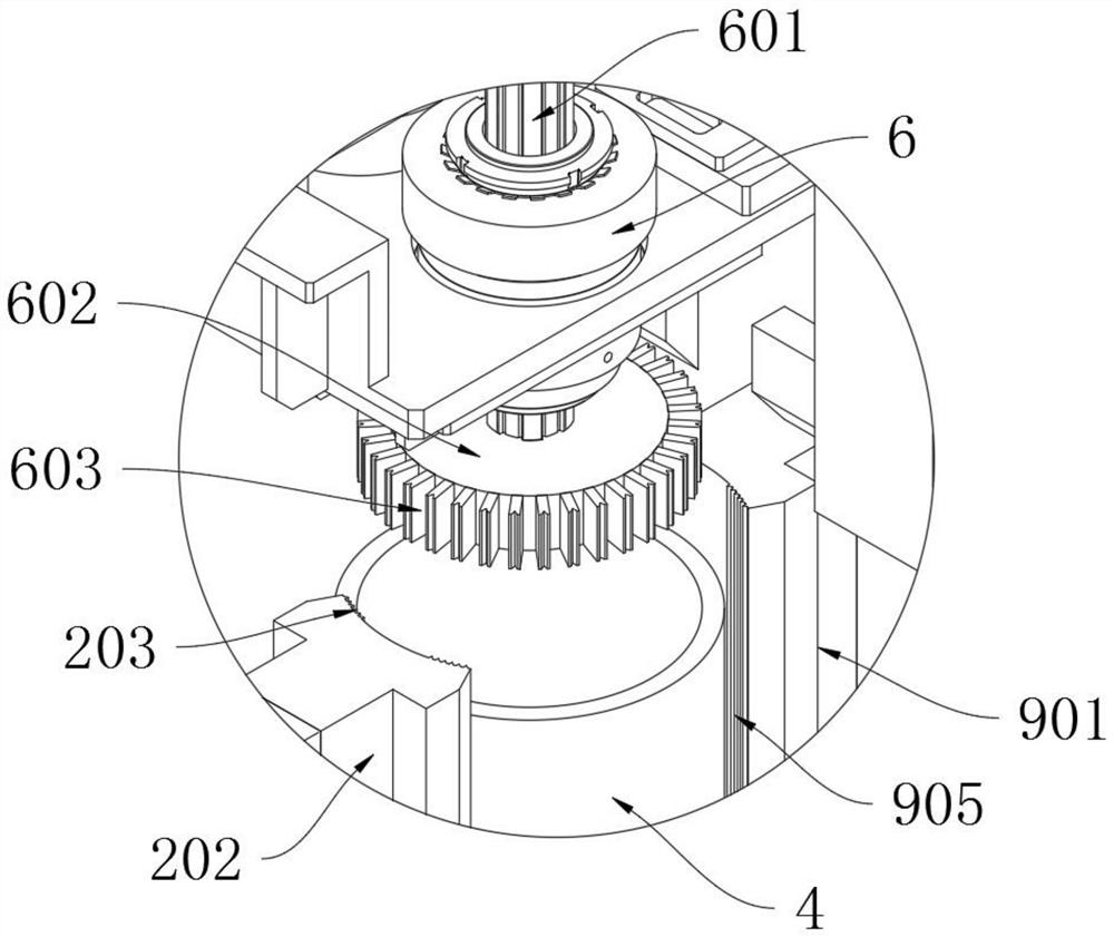 Round pipe inner wall rustproof polishing device based on machining