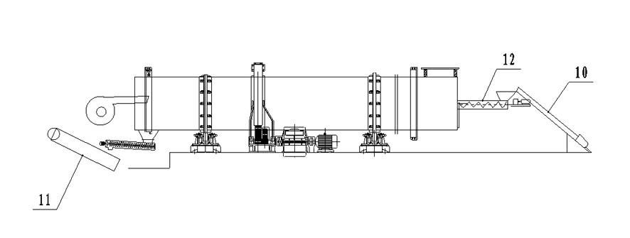 Remediation equipment for non-volatile organic polluted soil