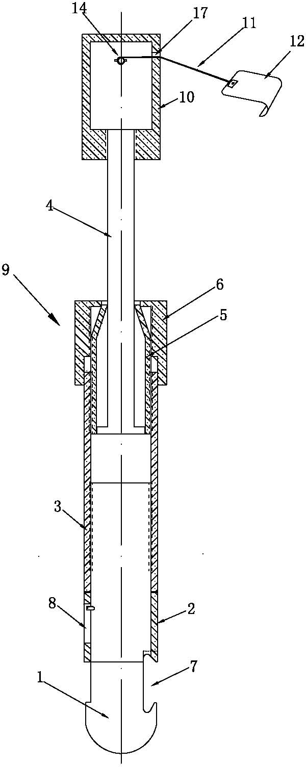 Self-assisted retractor for surgical operation