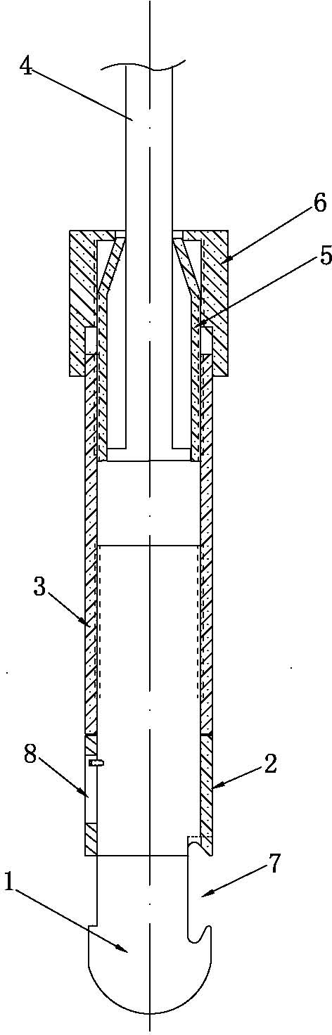 Self-assisted retractor for surgical operation