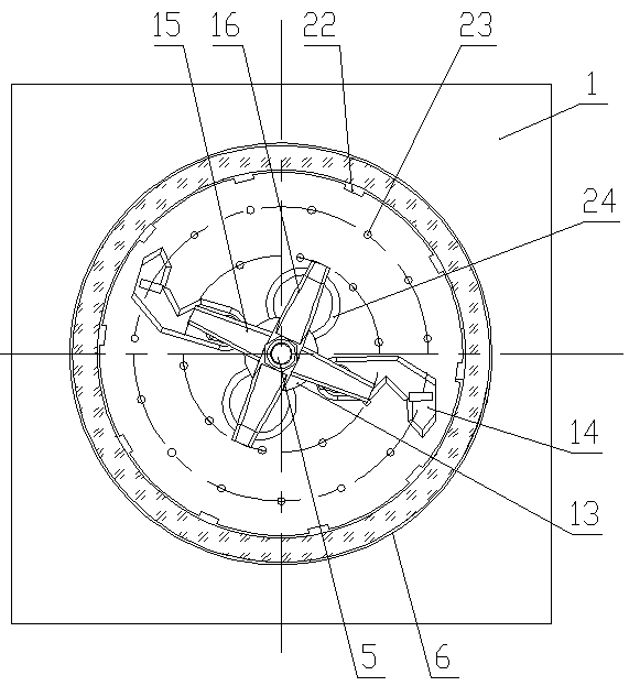 Household single-motor processor for rotating food waste forwardly and reversely and crushing food waste