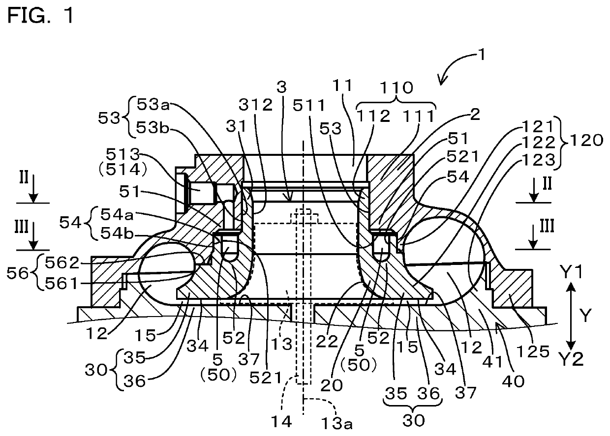 Housing for turbocharger and method for manufacturing the same