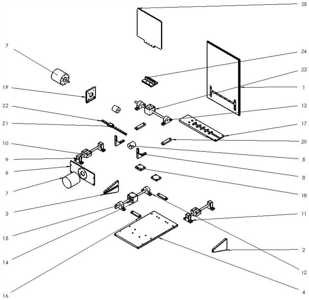 Two-degree-of-freedom simulation breathing platform and control method thereof