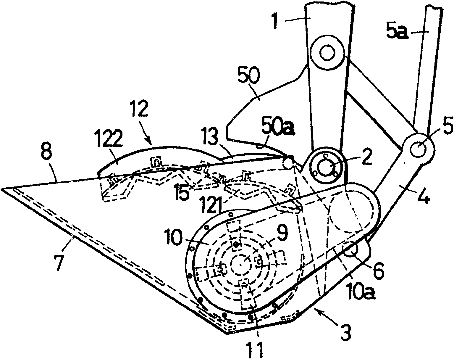 Bucket with crashing lid and its crashing method