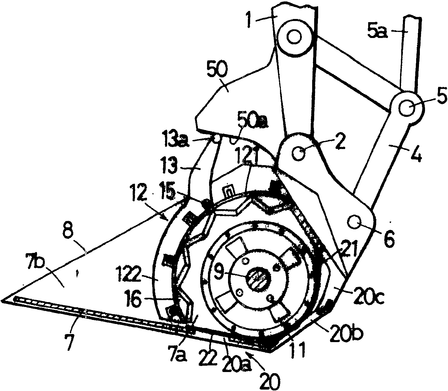 Bucket with crashing lid and its crashing method