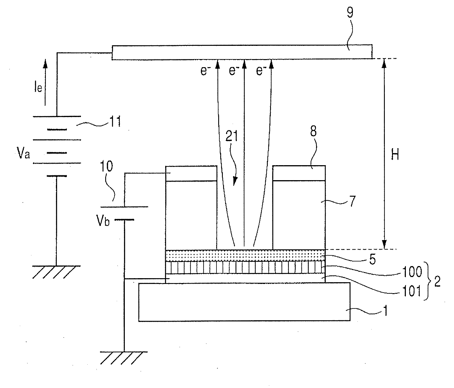 Electron-emitting device, electron source, image display apparatus and method of fabricating electron-emitting device