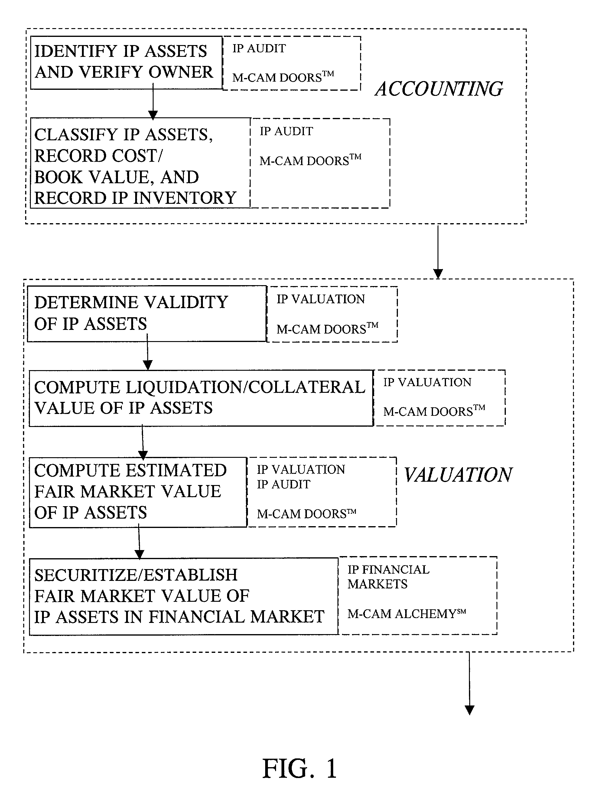 Intellectual property investment process