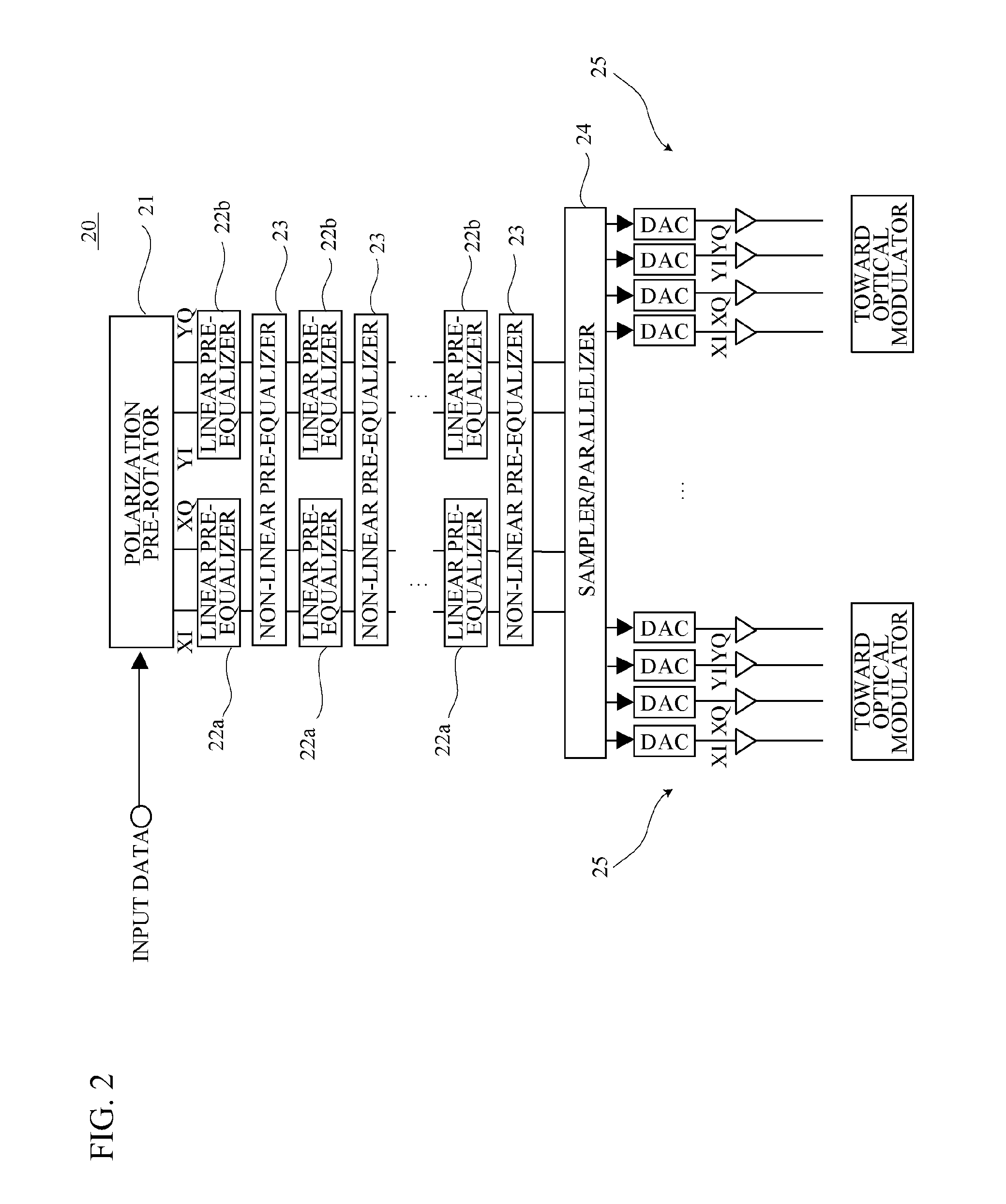 Optical transmitter, optical transmitter and receiver system, optical transmitting method and optical transmitting and receiving method