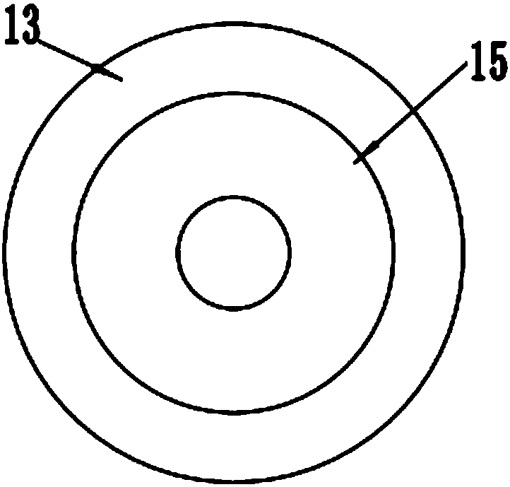 Disc type grinding device for machining heavy calcium carbonate