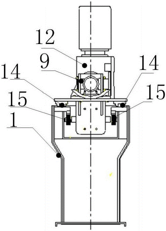 Automatic assembly device for hydraulic oil cylinder