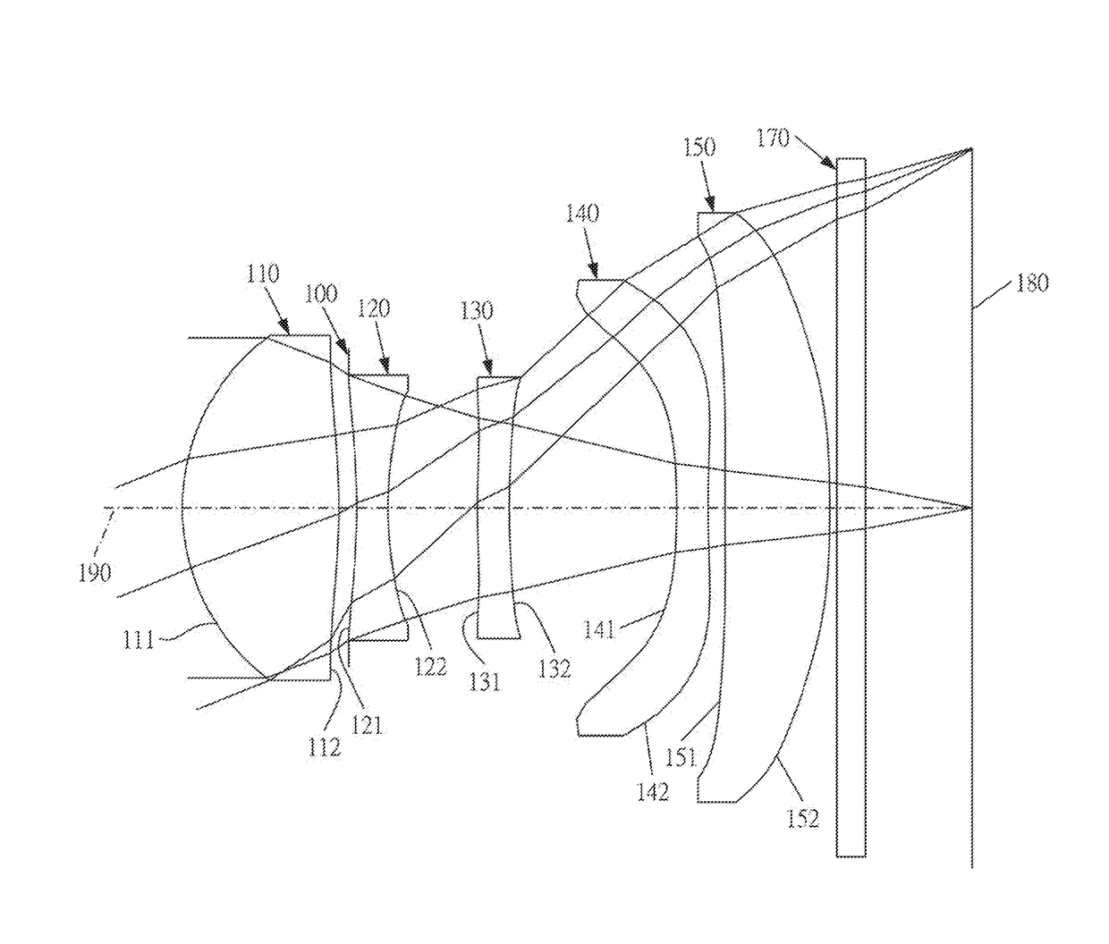 Optical telephoto imaging lens