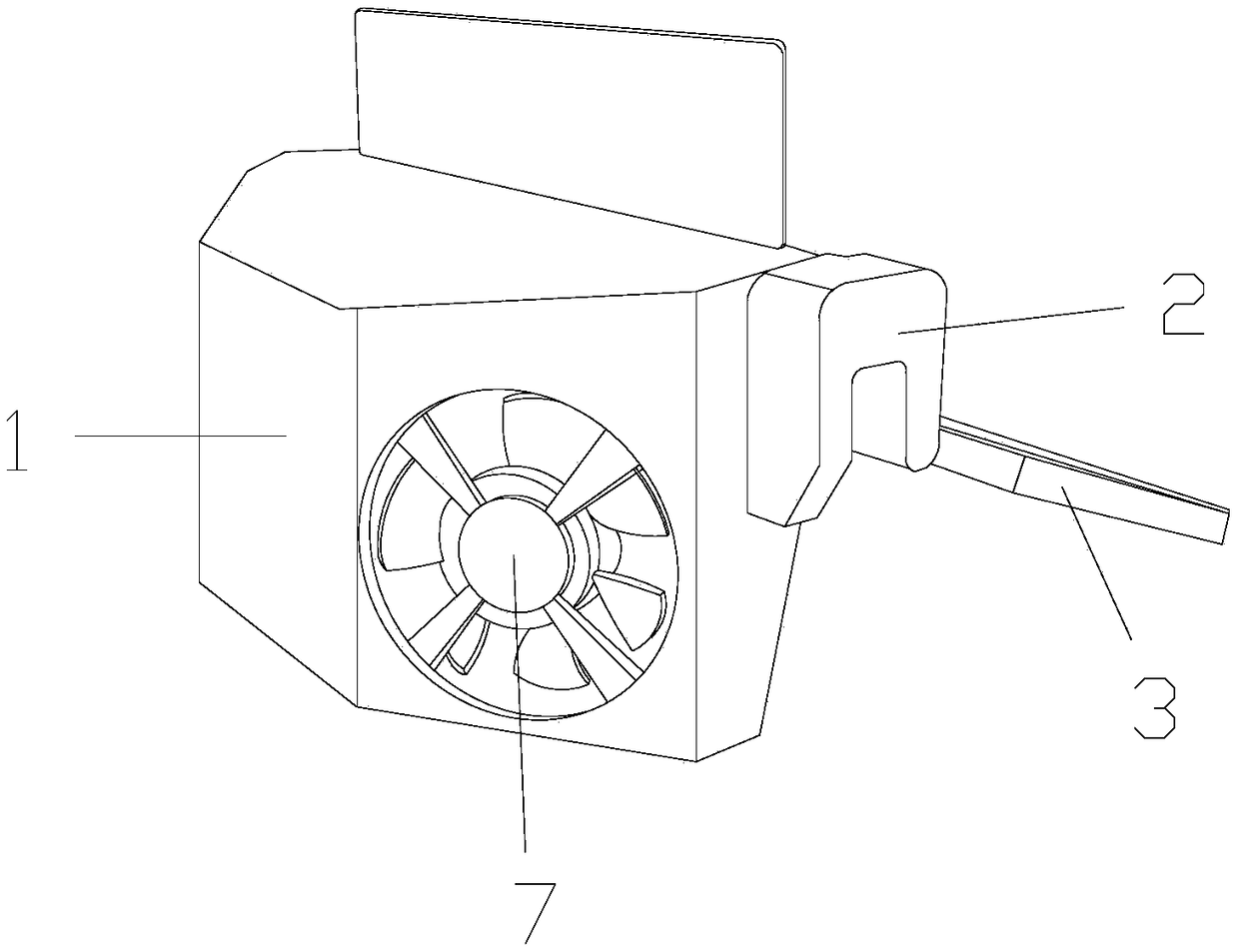 Heat dissipation apparatus used for vehicle battery