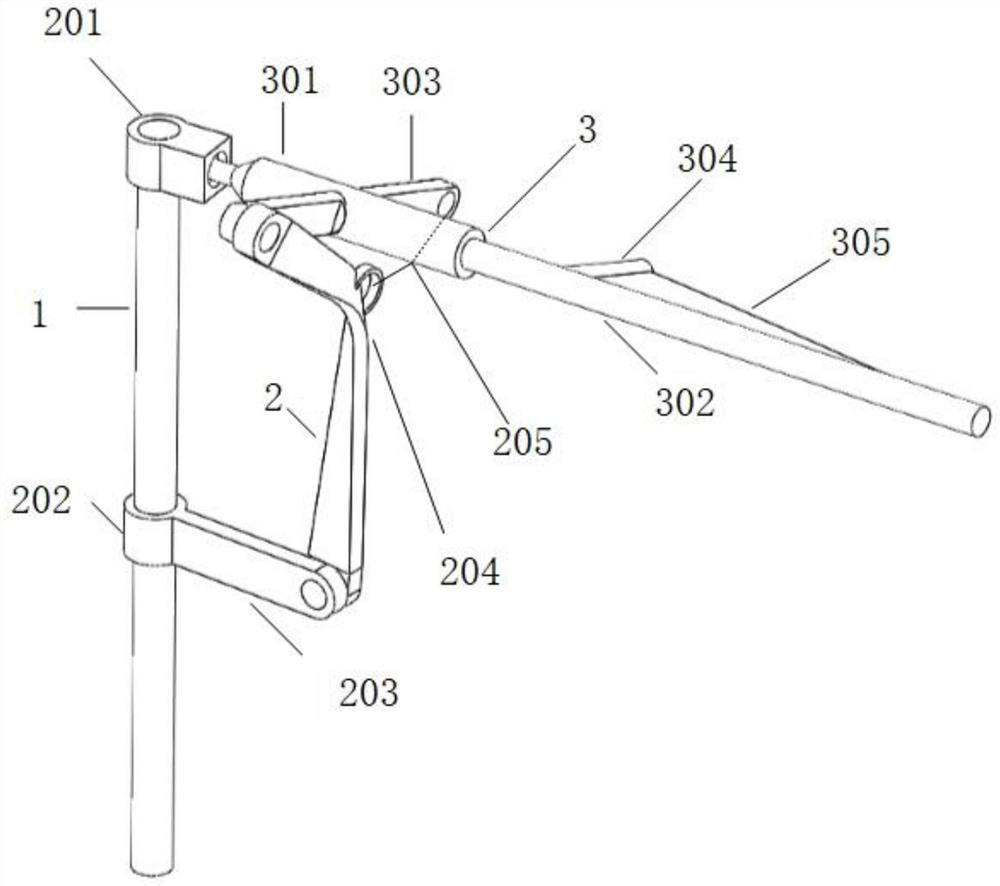 The transmission device of flapping and torsion combined motion of bionic flapping wing for micro air vehicle