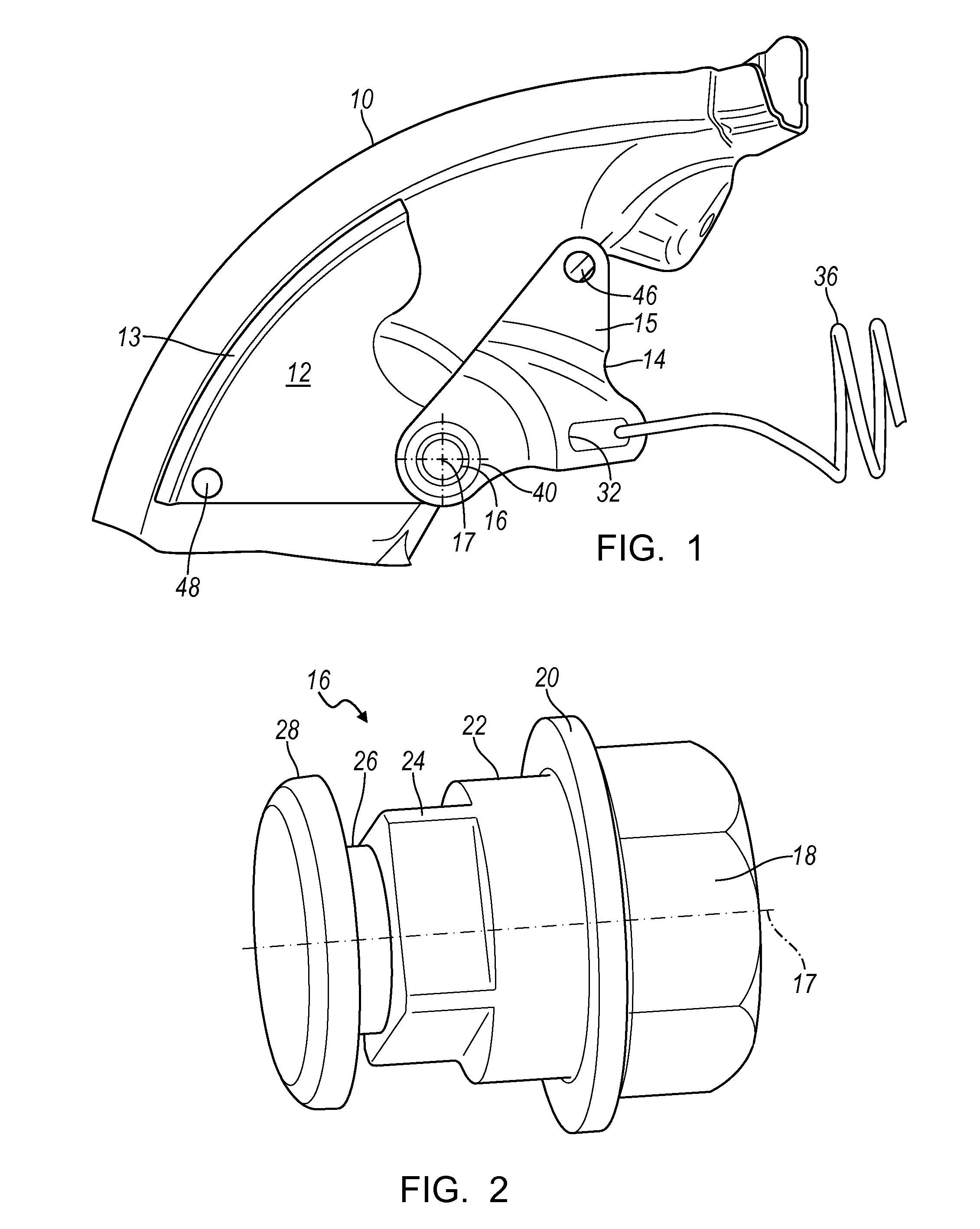 Decklid Hinge Spring Installation Mechanism