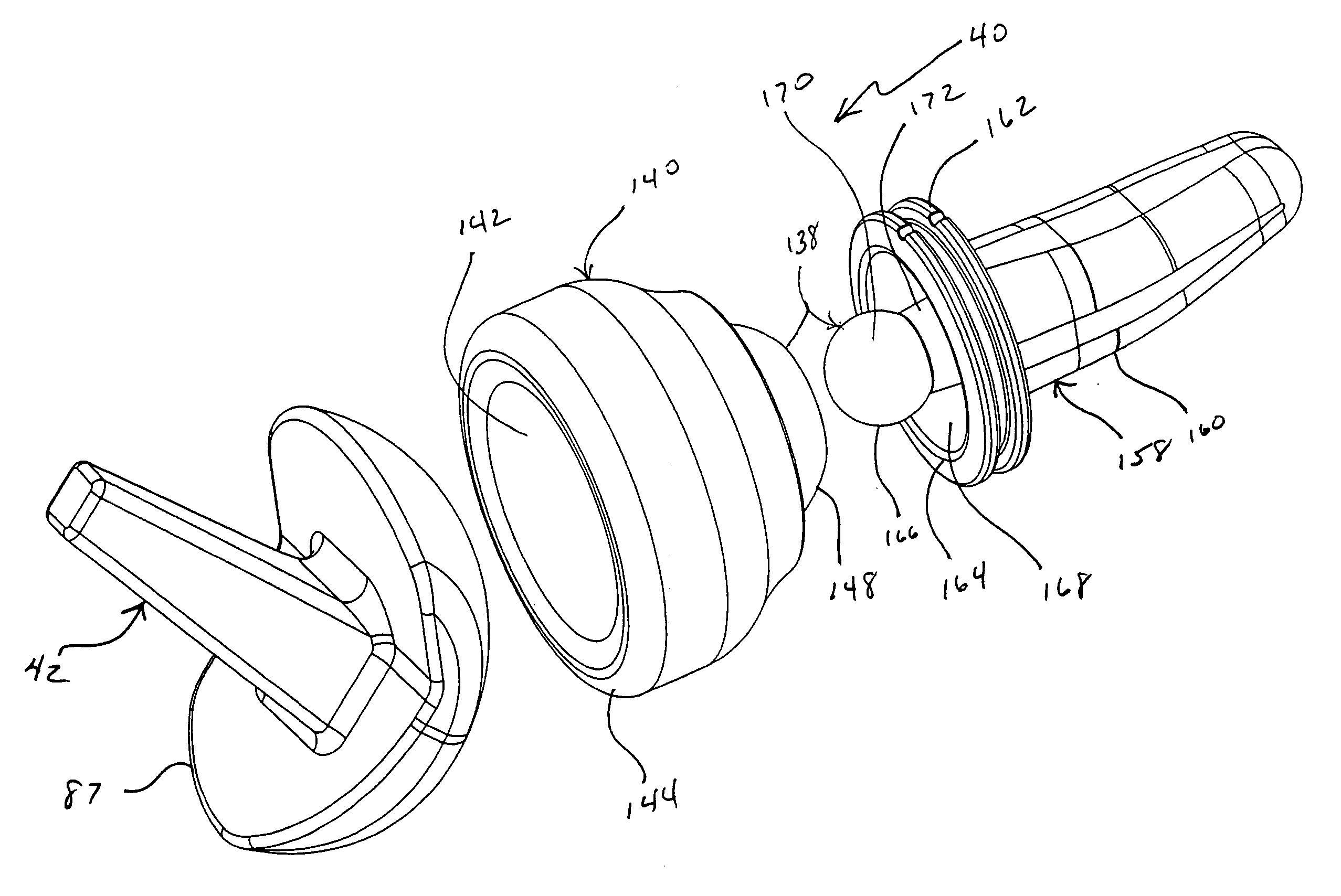 Radial-capitellar implant