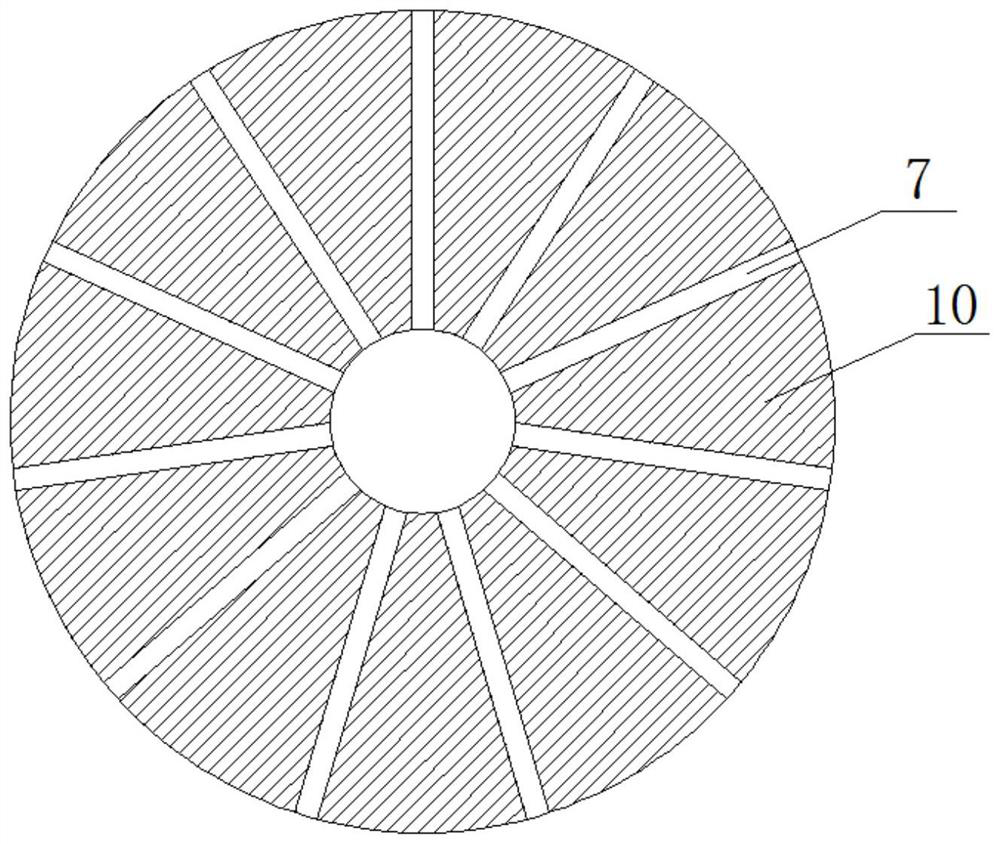 A pulse combustion rotary hearth furnace