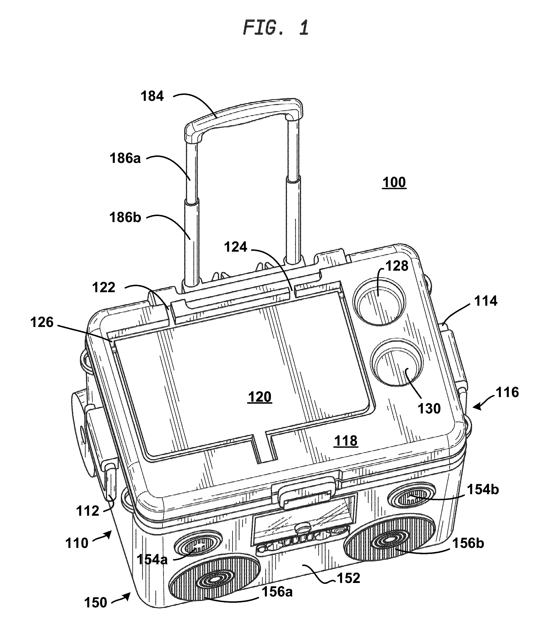 Cooler with integrated audio system and power station