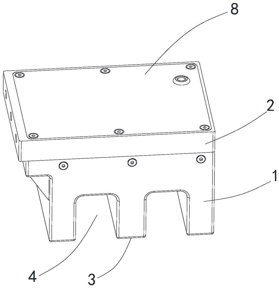 Dual-wire guide rail wireless power supply system