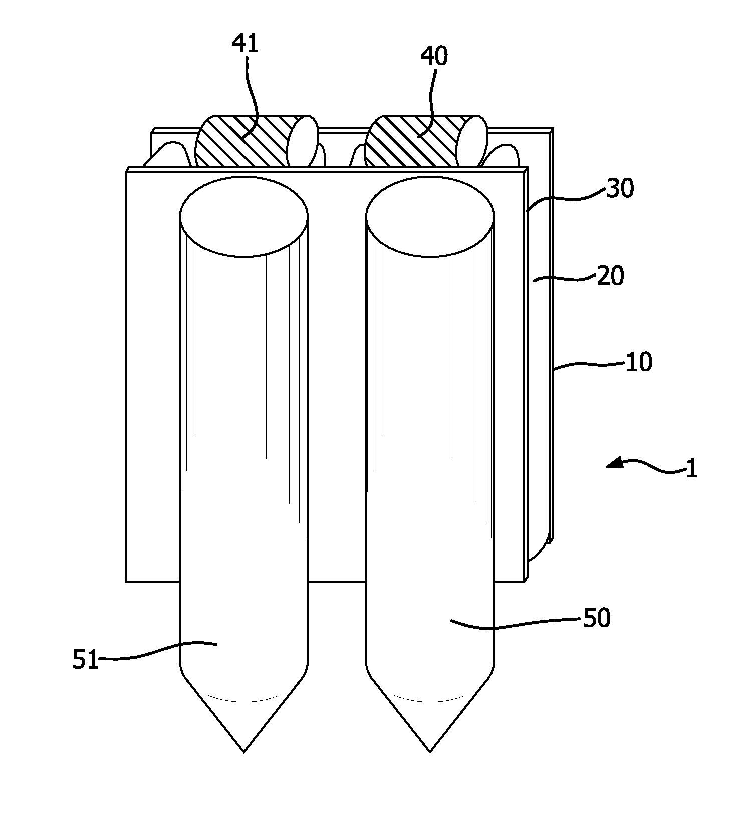 Bed Bug Monitor Device for Vertical Surfaces