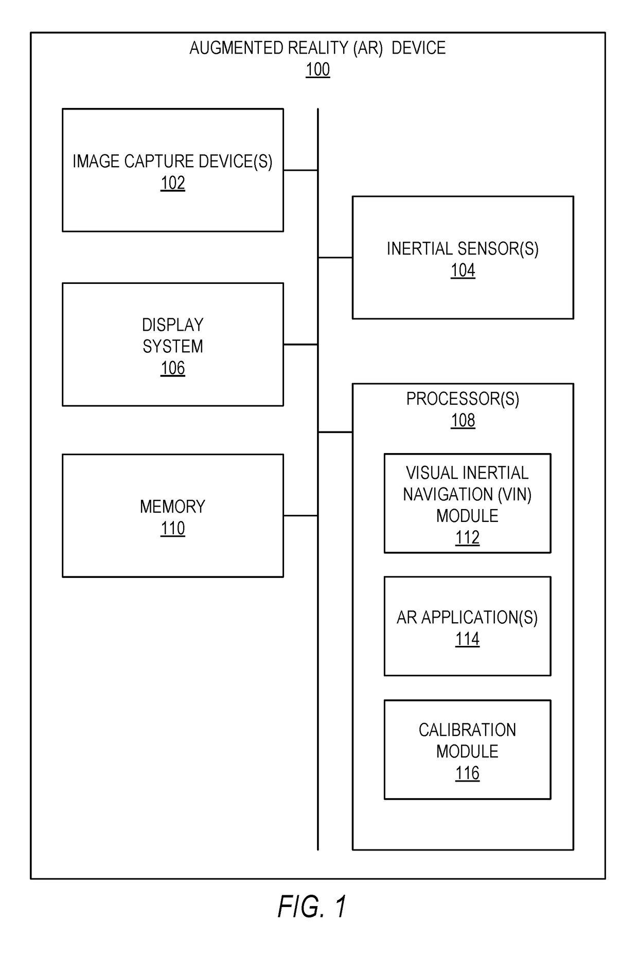 Efficient augmented reality display calibration