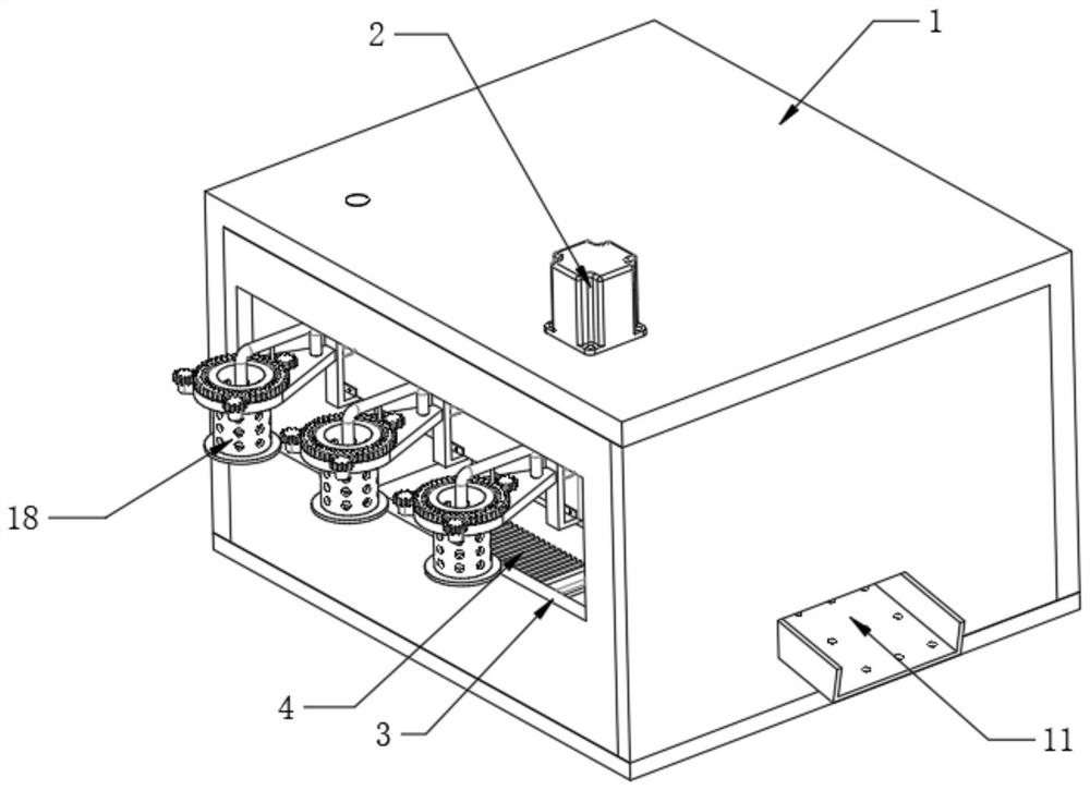 A fully automatic frying machine