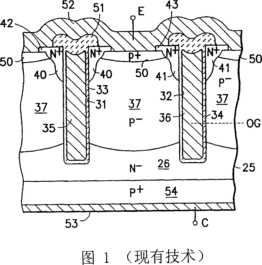 Deep N diffusion for trench IGBT