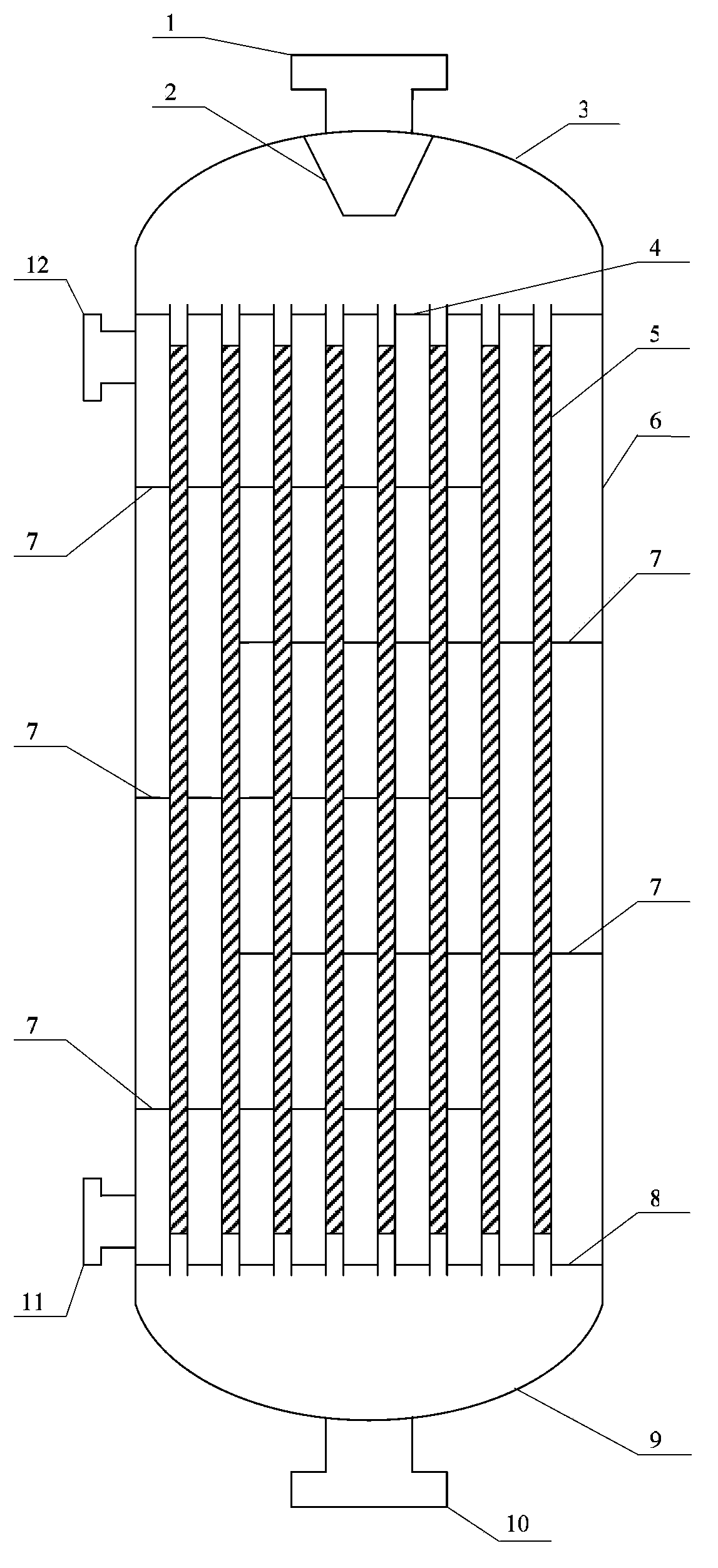 Combined synthetic method for liquid hydrocarbon