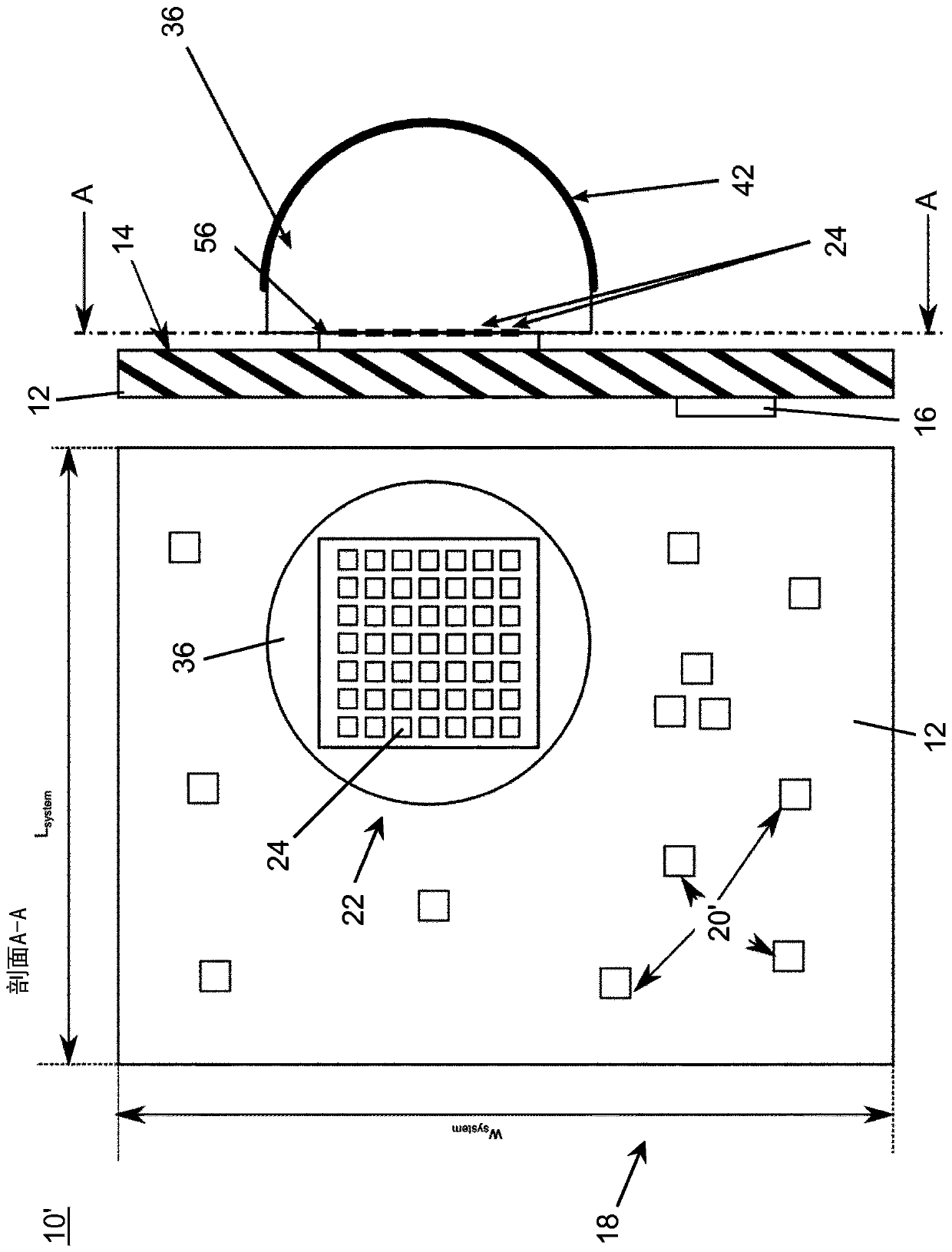 High-resolution 3D radar wave imaging device