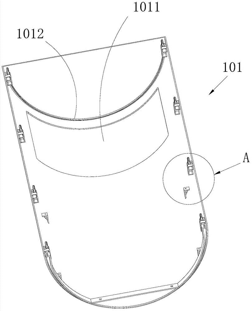 Air outlet frame and air conditioner