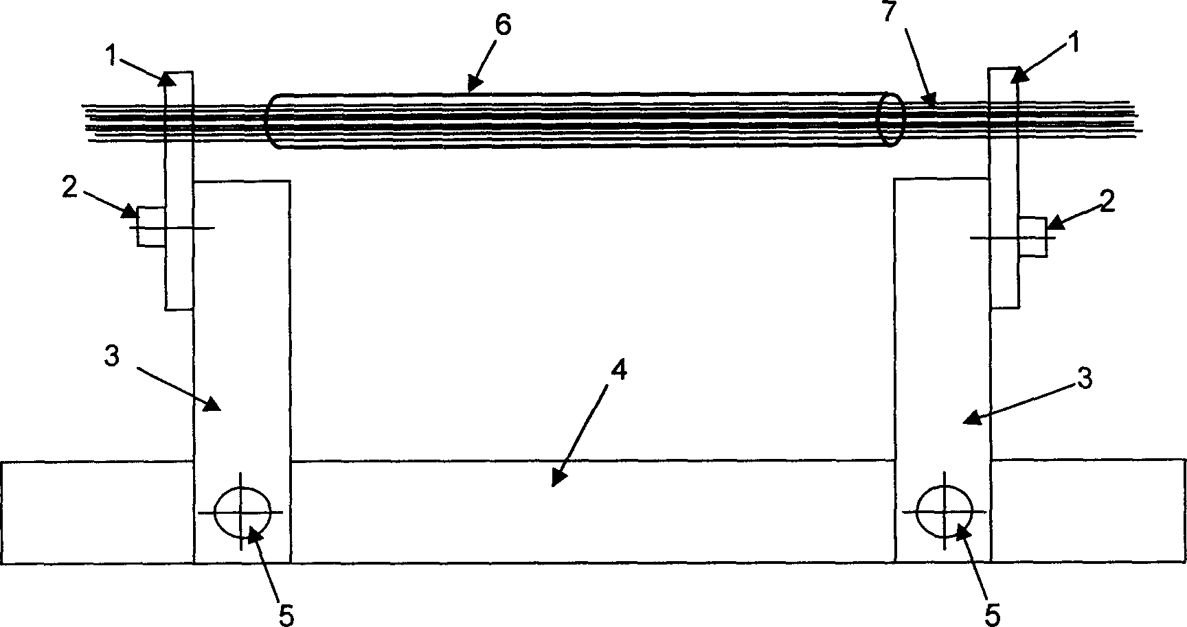 Nerve tissue engineering tube type bracket and method for making same