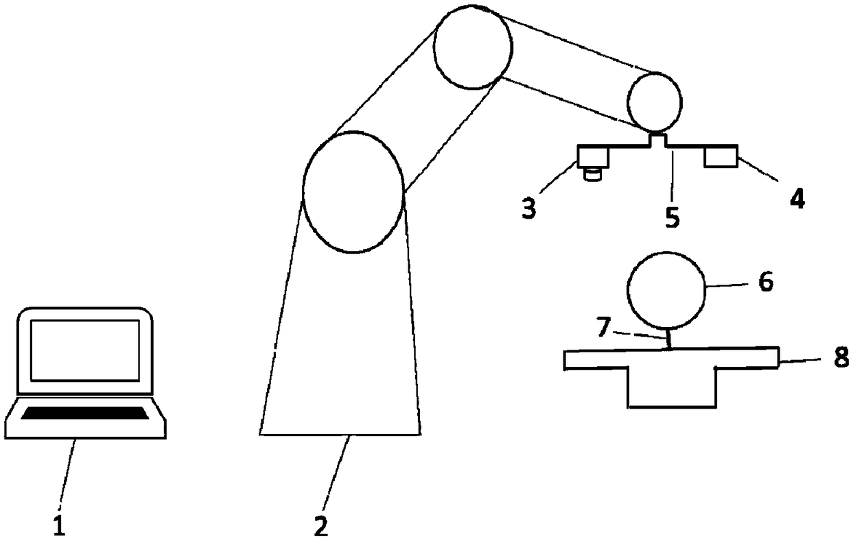 An augmented reality device and method applied to a stereotaxic surgical robot