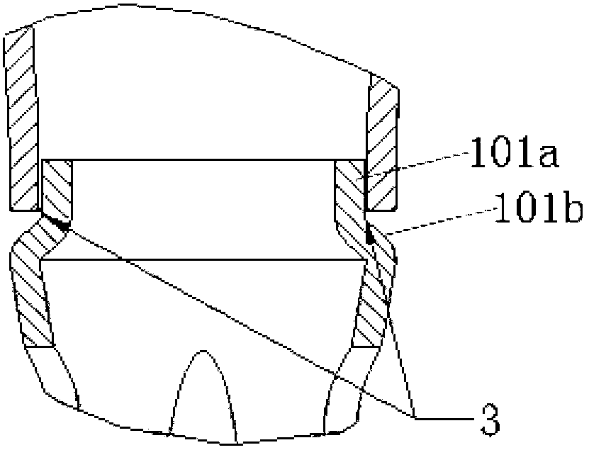 Split screw pile and welding method thereof