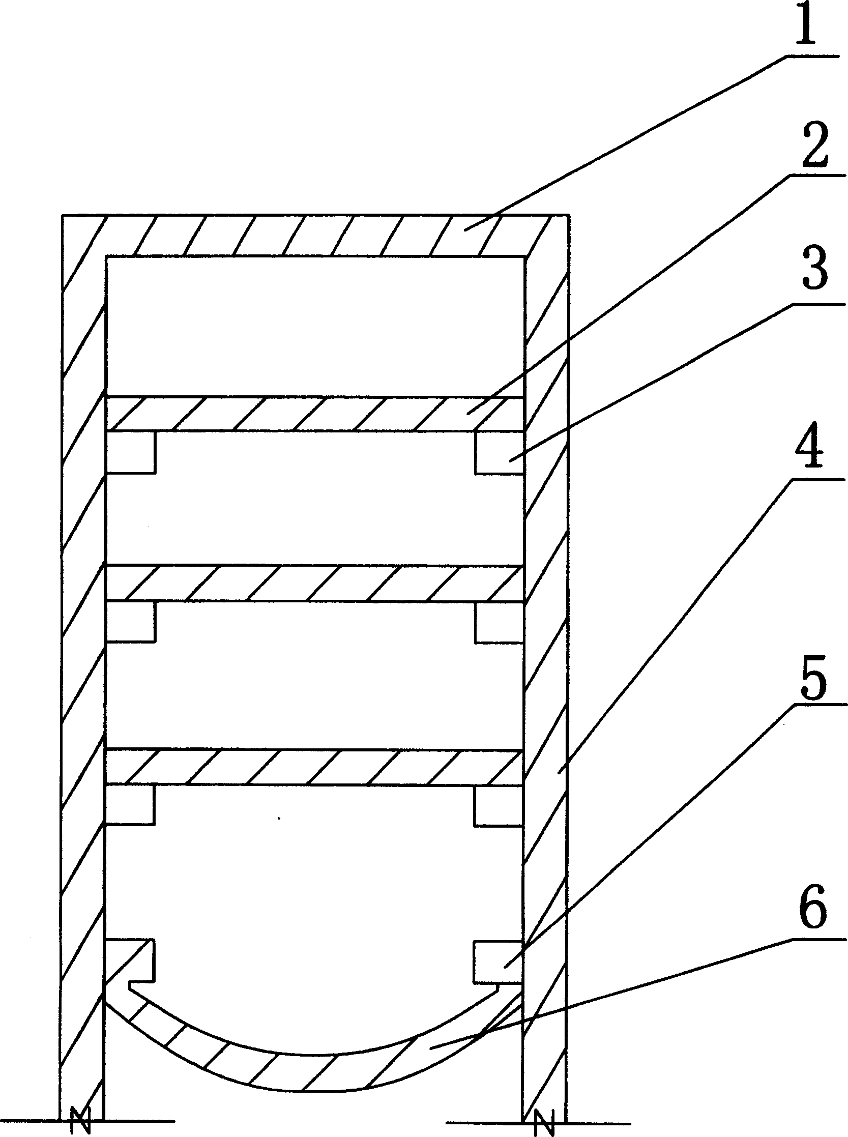 Subway station construction method