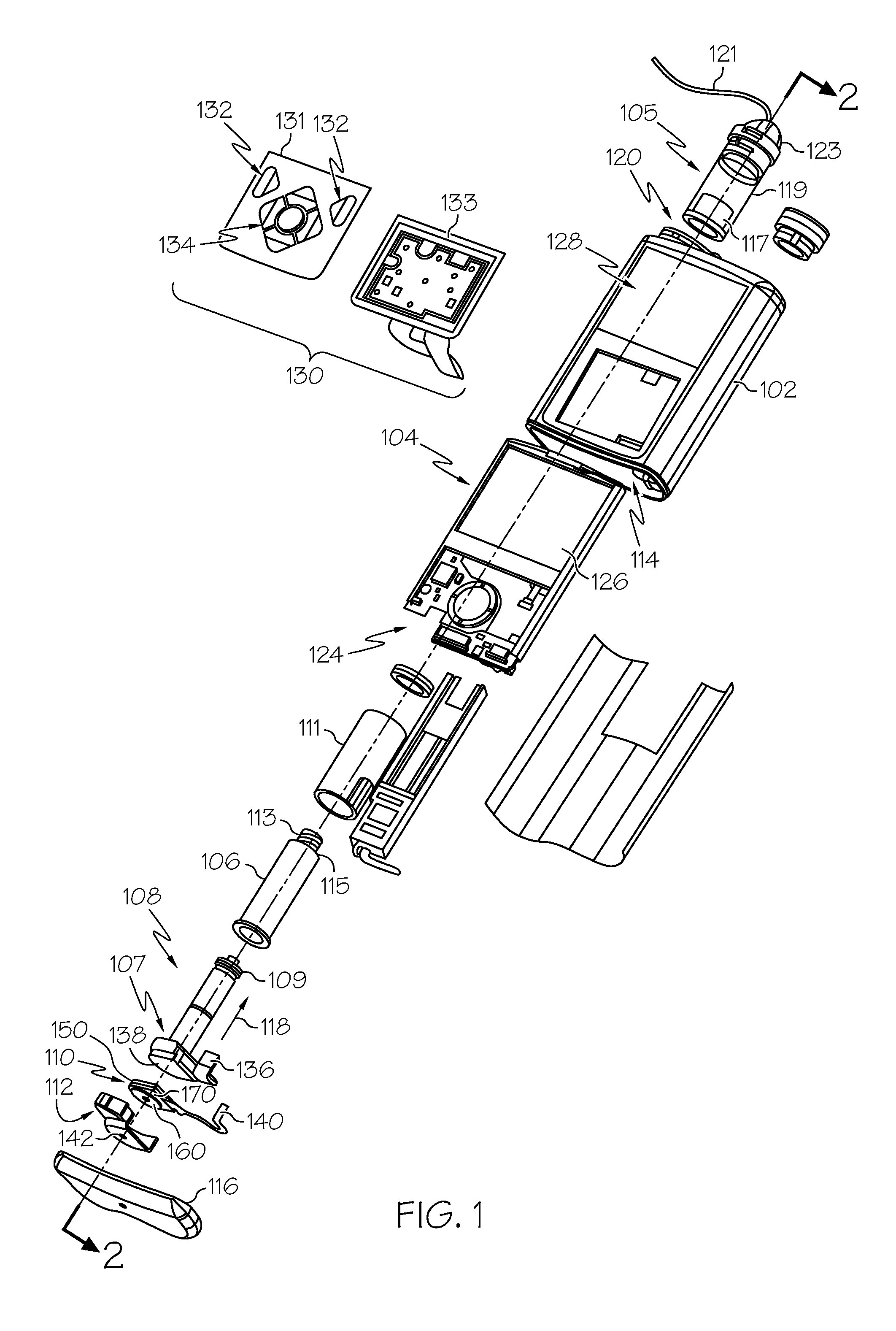 Sensor assembly and medical device incorporating same