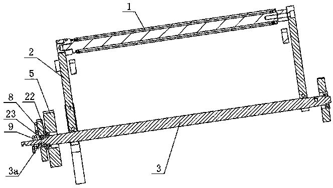 Stretched membrane feeding tension control device